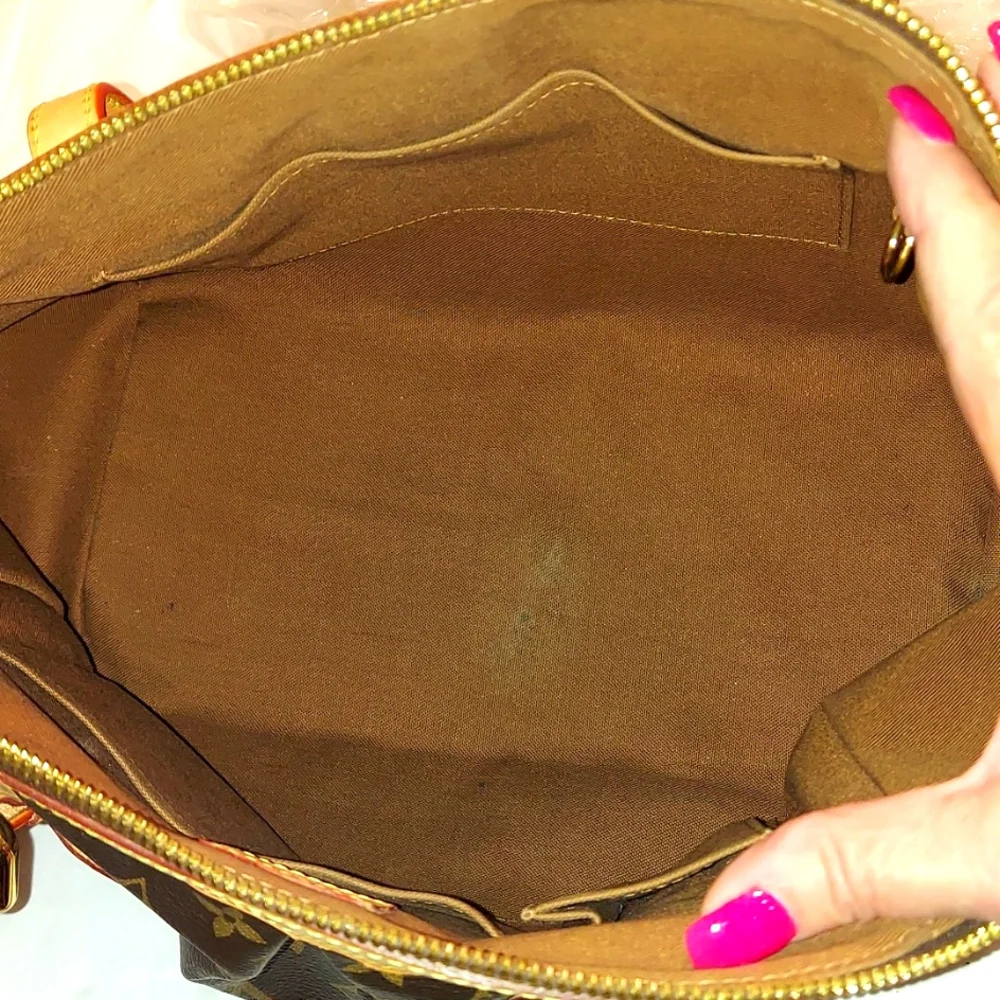Louis Vuitton Tivoli GM Monogram Coated Canvas Bag VGC! COA Dust Bag